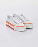 Benetton Minimalist Platform Kadın Sneaker - Günlük & Streetwear
