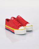 Benetton Minimalist Platform Kadın Sneaker - Günlük & Streetwear