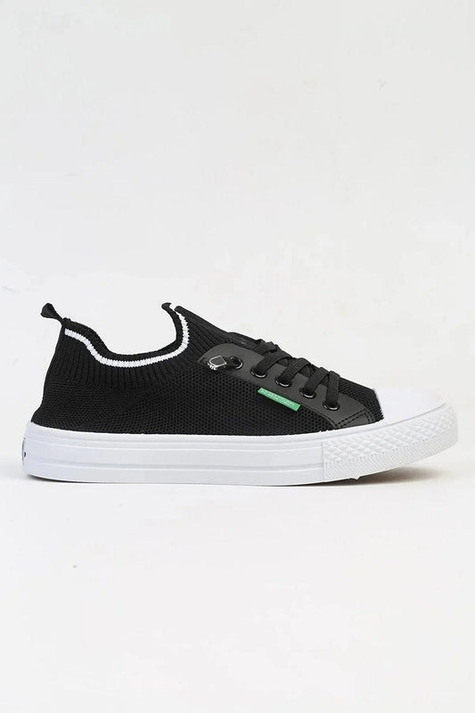 Benetton Minimalist Örgü Kadın Sneaker - Günlük Kullanım