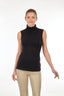 On Minimalist Boğazlı Crop Bluz - Kolsuz - Günlük Tarz