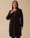 جاكيت أنيق برقبة دائرية بمقاسات كبيرة من Gala-Xi