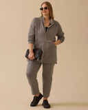 büyük beden cepli fermuarlı Gala-Xi