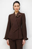 Yakası Boncuk Detaylı Broşlu Kolu Pliseli Ceket MODAİLGİ ILG261CKT75024