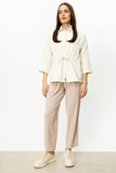 On Minimalist Oversize 3/4 Kol Kadın Ceket - Günlük & İş