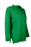 Daıdo Oversize Polo Yaka Kadın Tişört - Minimalist Tarz