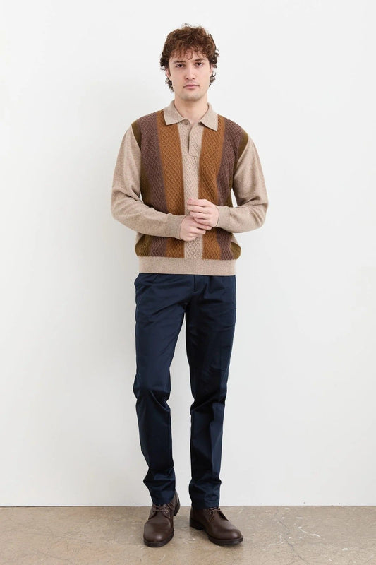 كنزة رجالية منقوشة DSN24K23507