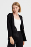 Desen Kadın Oversize Kapüşonlu Pijama Takımı - Minimalist Stil