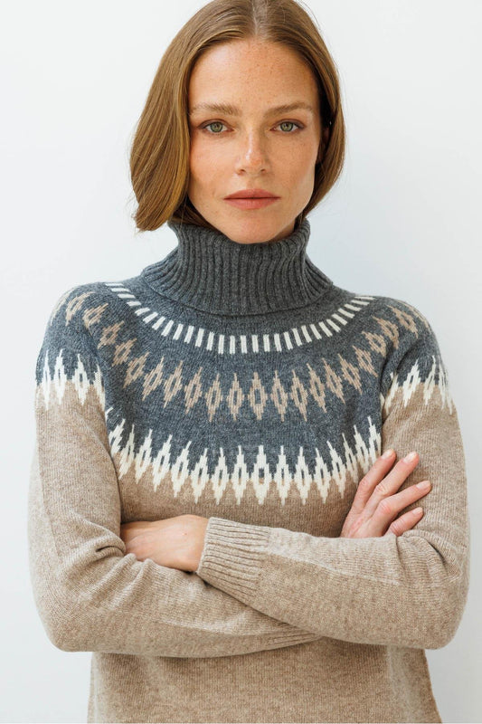 Desen Kadın Kazak 25KDSN25219