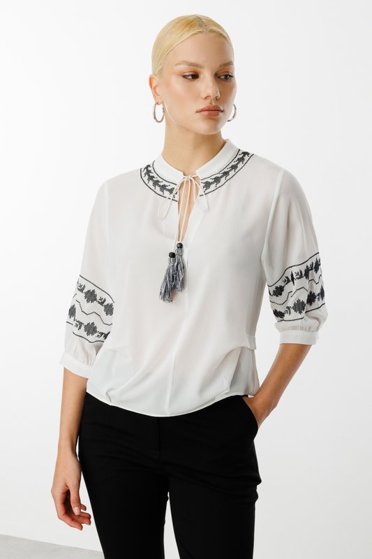 بلوزة نسائية من إيكول 25YEKL03014