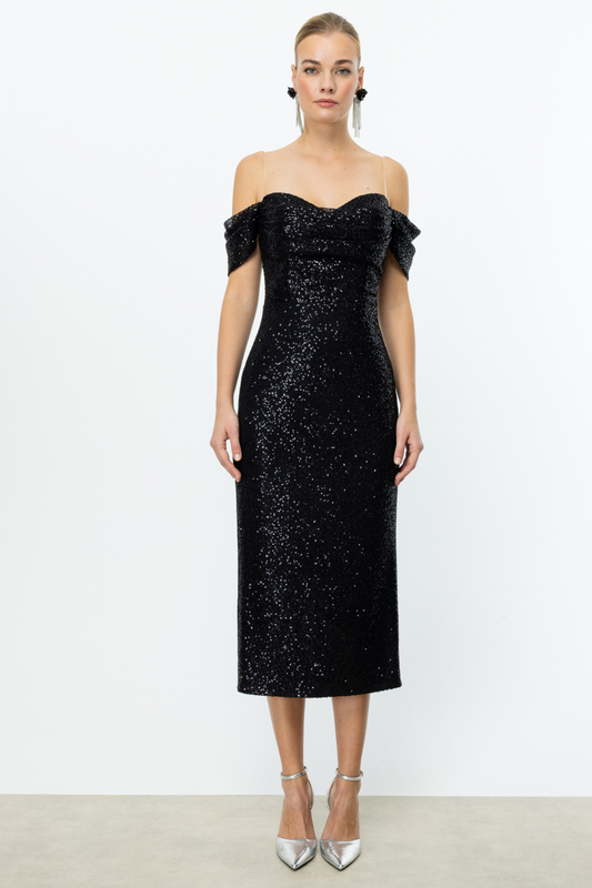 فستان نسائي من إيكول 25YEKL05474