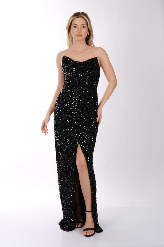 فستان سهرة نسائي من دوري 00KB7070