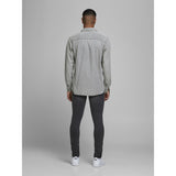 Jack&Jones Minimalist Uzun Kol Regular Fit Erkek Denim Gömlek
