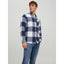 Jack&Jones Minimalist Oversize Uzun Kol Kareli Erkek Gömleği