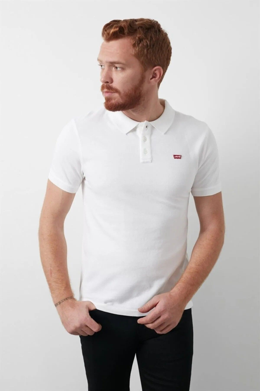 Levi's Erkek Polo Yaka Kısa Kol Tişört - Minimalist Günlük
