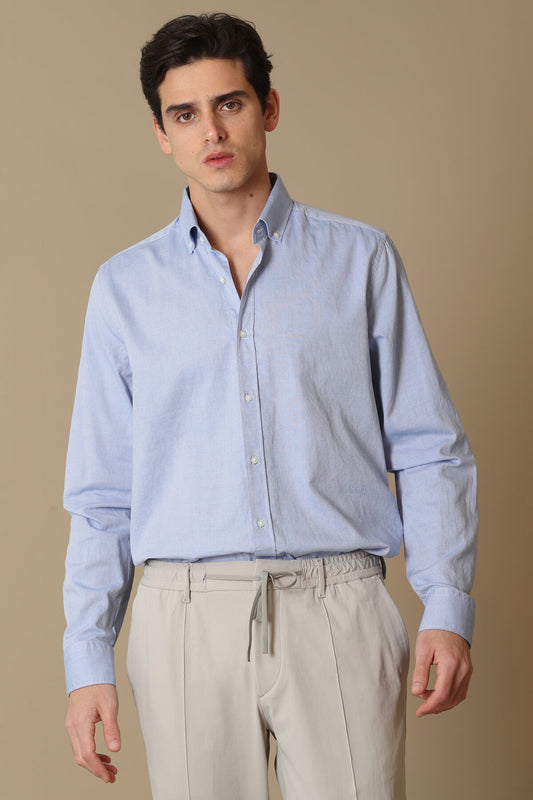 Lufian Minimalist Uzun Kol Erkek Gömlek - Günlük & İş - Regular Fit