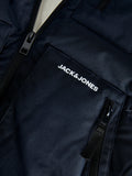 Jack&Jones Minimalist Oversize Kapüşonlu Erkek Kışlık Mont