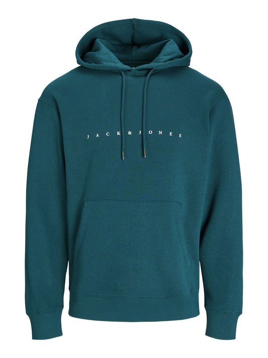 Jack&Jones Erkek Oversize Kapüşonlu Sweatshirt - Rahat ve Şık Günlük Stil