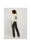 Jack&Jones JJXX Kadın Oversize Crop Kapüşonlu Sweatshirt - Minimalist Stil