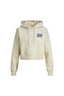 Jack&Jones JJXX Kadın Oversize Crop Kapüşonlu Sweatshirt - Minimalist Stil