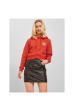 Jack&Jones JJXX Kadın Oversize Crop Kapüşonlu Sweatshirt - Minimalist Stil
