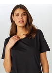 Faik Sönmez Oversize Kadın T-Shirt - Minimalist & Rahat