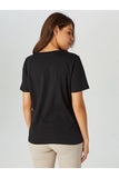 Faik Sönmez Oversize Kadın T-Shirt - Minimalist & Rahat