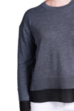Sempre Oversize Yuvarlak Yaka Uzun Kol Kadın Kazak - Minimalist Tasarım