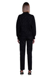 Sempre Oversize Minimalist Yarı Boğazlı Uzun Kol Kazak