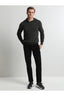 Kip Erkek Slim Fit Korduroy Pantolon - Minimalist Günlük Stil