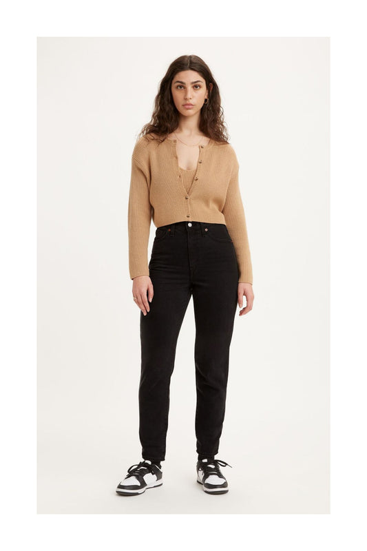 Levi's Yüksek Bel Mom Jean - Minimalist Vintage Stil Kadın Kot Pantolon