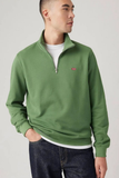 Levi's Minimalist Yarım Fermuarlı Oversize Erkek Sweatshirt