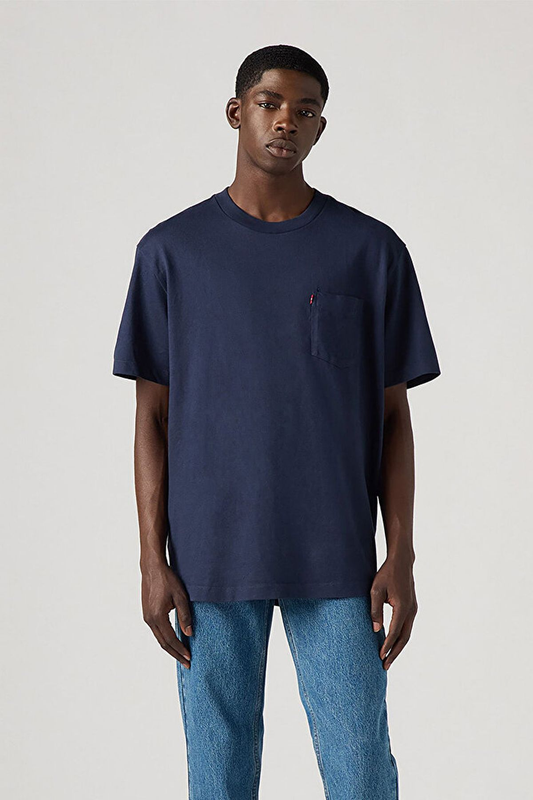 Levi's Oversize Minimalist Erkek T-Shirt - Kısa Kol - Günlük