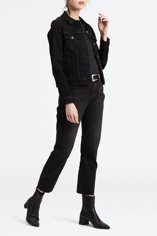 Levi's Minimalist Crop Jean Pantolon - Yüksek Bel, Dar Kesim