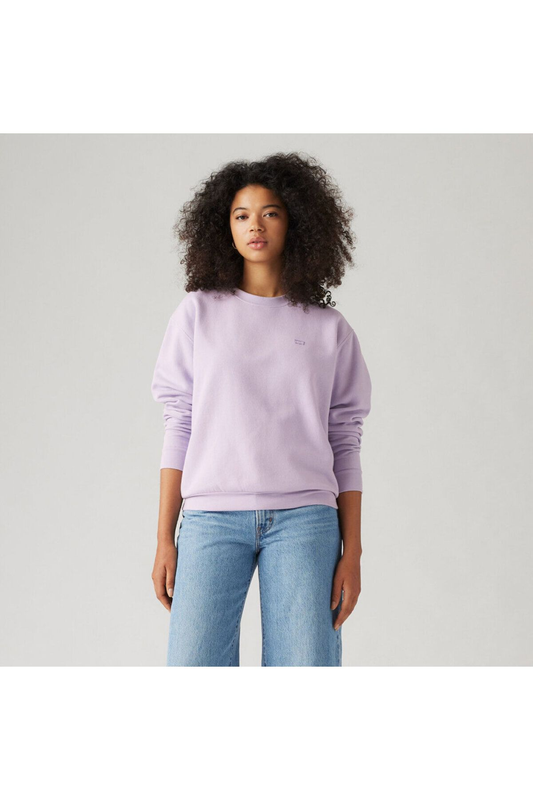 Levi's Oversized Yuvarlak Yaka Uzun Kol Kadın Sweatshirt - Minimalist Tarz