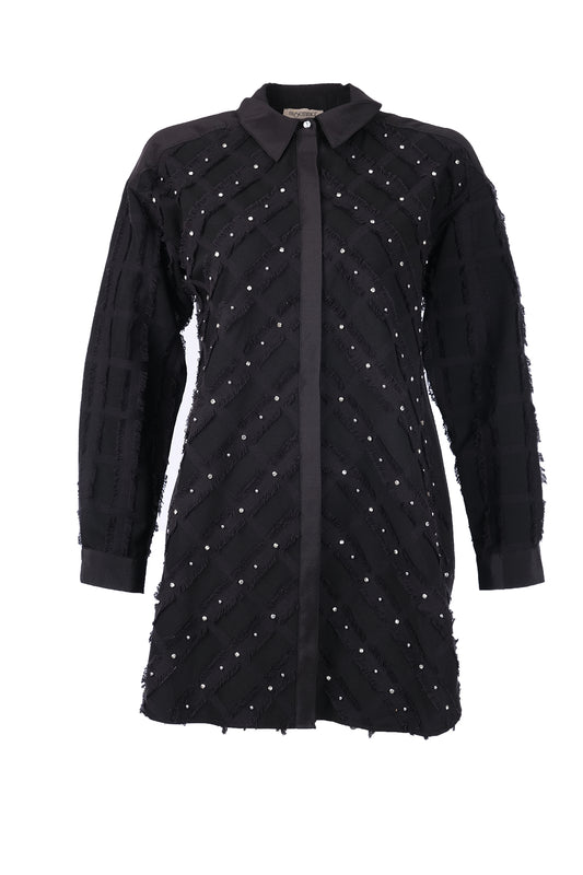 Müsemma Sonay Taşlı Gömlek