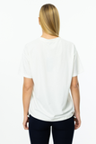 On Kadın Oversize Bluz - Minimalist Tasarım - Kısa Kol - Günlük