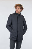 Orbita Erkek Kaban - Minimalist Stil, Regular Fit, Yüksek Yaka