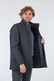 Orbita Erkek Kaban - Minimalist Stil, Regular Fit, Yüksek Yaka