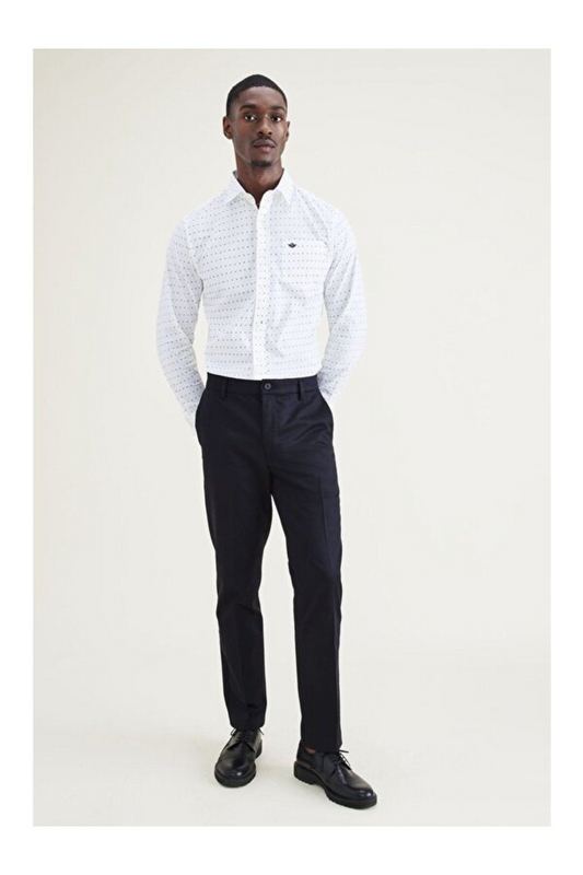 Dockers Erkek Minimalist Pantolon - Regular Fit - Günlük & Ofis