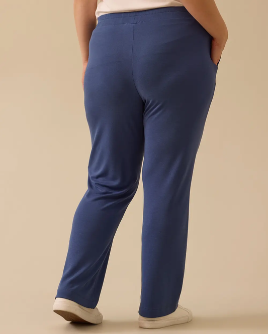 بنطلون نسائي واسع متوسط الطول من جالا-إكسي - تصميم كاجوال بسيط