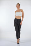 Seleste Minimalist Yüksek Bel 7/8 Kadın Pantolon - Modern Kesim, Günlük & İş