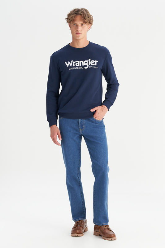 Texas Pamuklu Straight Fit Cepli Esnek Jean Kot Denim Pantolon Wrangler