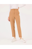 Seçil Minimalist Yüksek Bel Midi Kadın Pantolon - Günlük & İş