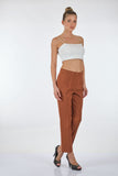 Seleste Minimalist Yüksek Bel 7/8 Kadın Pantolon - Modern Kesim, Günlük & İş