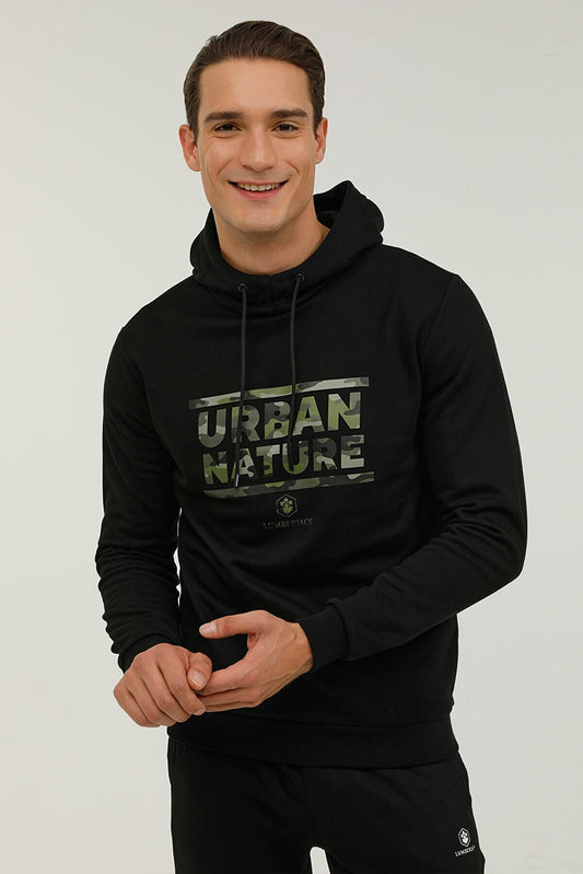 Lumberjack Oversize Kapüşonlu Erkek Sweatshirt - Günlük Kullanım