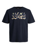 Jack&Jones Oversize Minimalist Erkek T-Shirt - Günlük Kullanım