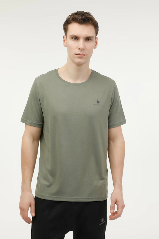 Lumberjack Minimalist Erkek T-Shirt - Kısa Kol, Regular Fit, Günlük