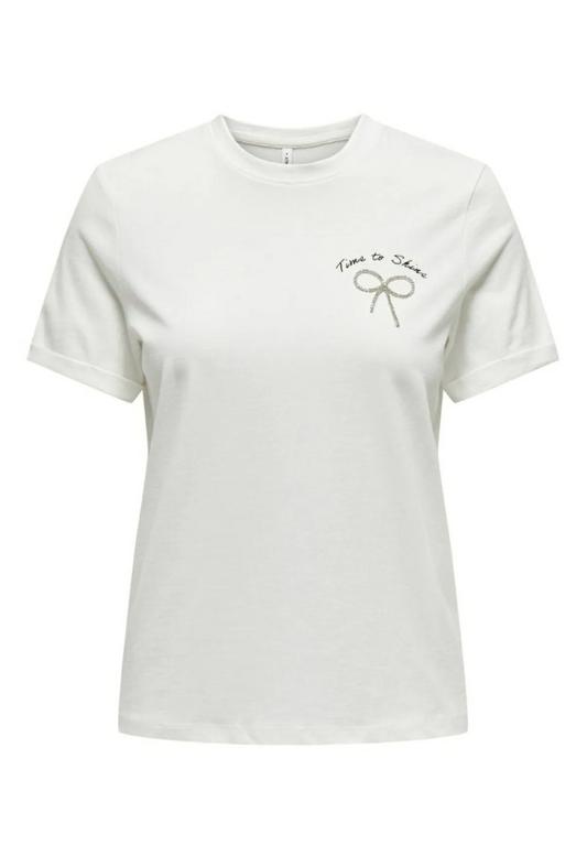 Only Minimalist Kısa Kol T-Shirt - Günlük Şıklık