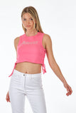 Only Minimalist Crop Top - Kolsuz Kısa Yazlık T-Shirt