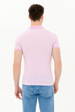 U.S. Polo Assn. Erkek Minimalist Polo Yaka Kısa Kol T-Shirt - Günlük Stil